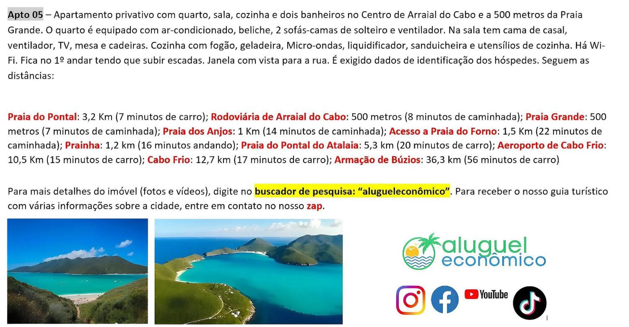 Arraial do Cabo - Brisas do Farol - Aluguel Economico Exterior foto